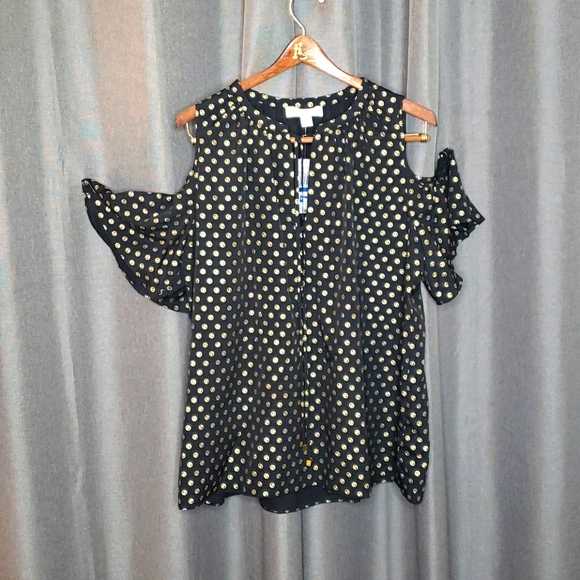 Michael Kors Tops - Michael Kor cold shoulder top NWT